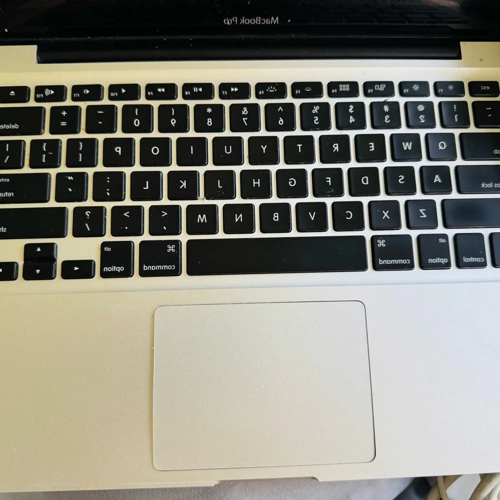 Apple Silver MacBook Pro Laptop with Iconic Design
